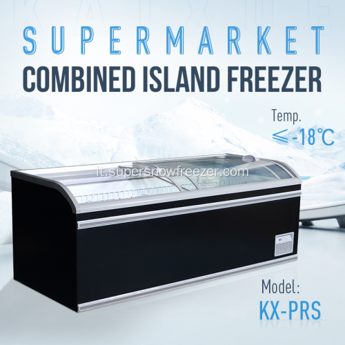 Supermercato Commercial Deep Freezer Display Frozen Food